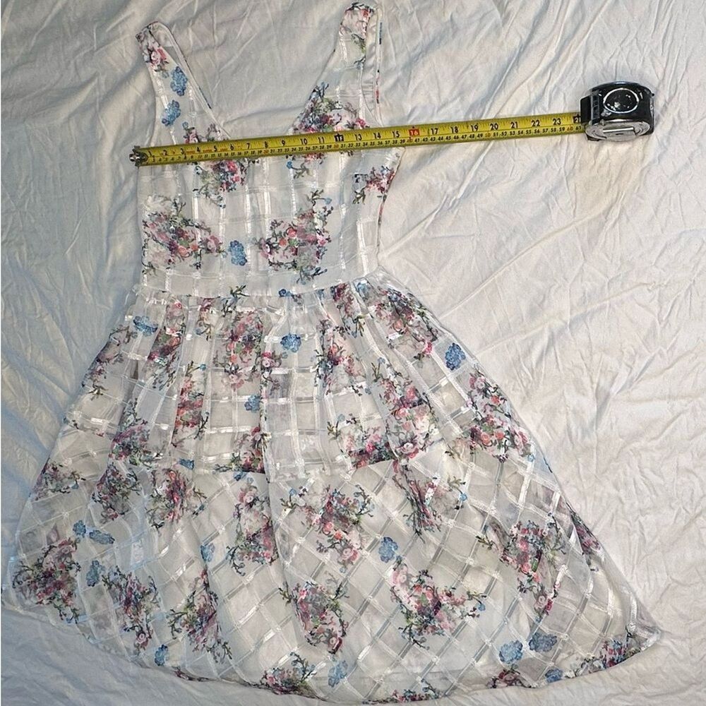 Maeve Anthropologie Floral Fit & Flare Dress Party Wedding Homecoming Size 8 - Picture 12 of 14